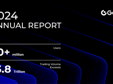 Gate 2024 Annual Report: Trading Volume Exceeds $3.8 Trillion, Solidifying Top 4 Market Position