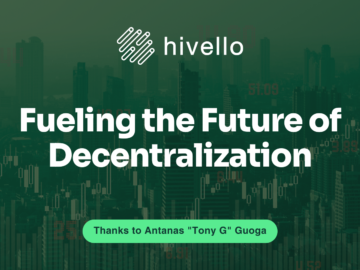 Hivello Secures Strategic Investment from Antanas "Tony G" Guoga to Scale Decentralized Compute